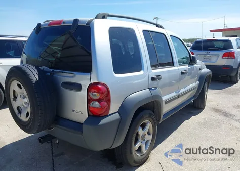 2006 Jeep Liberty Sport из США, поврежденный, VIN 1J4GL48K66W225624